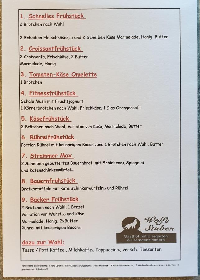 Reichenbach an der Fils Gasthof Wolfs Stuben酒店 外观 照片